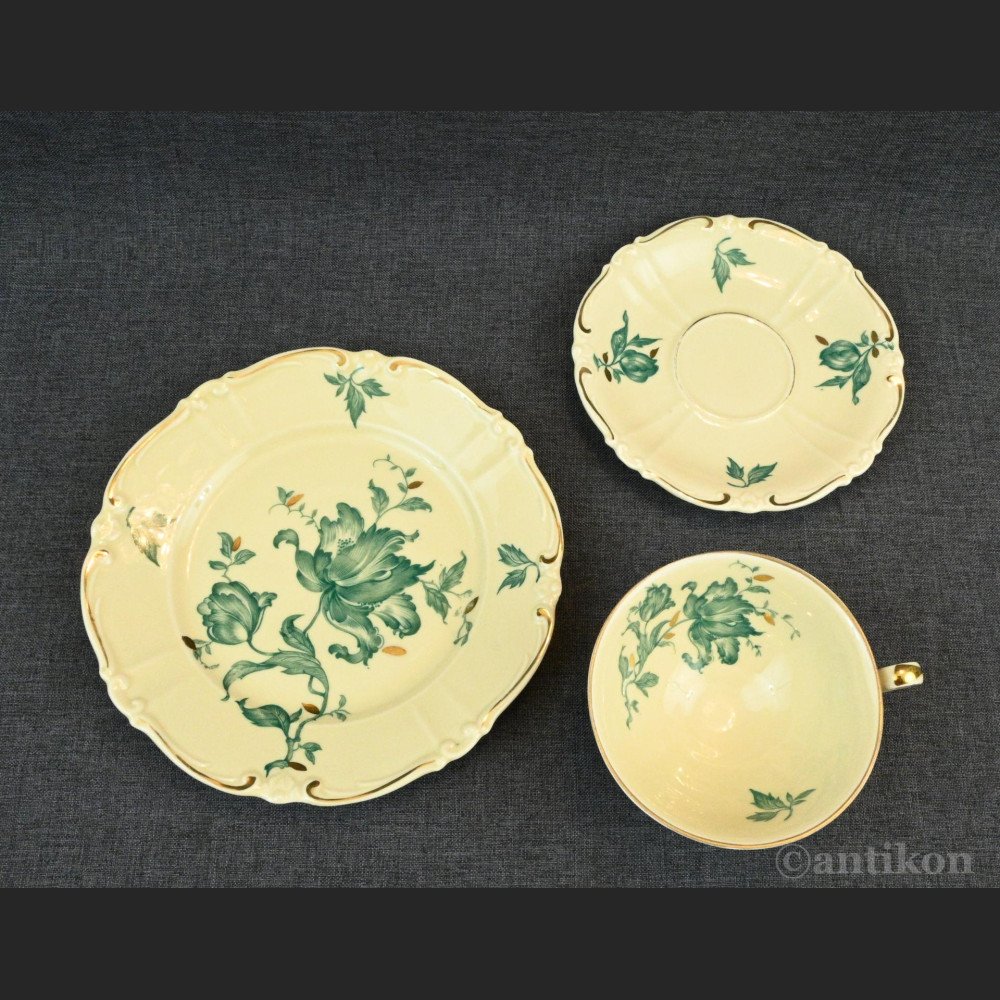 Filiżanka śniadaniówka stare trio 