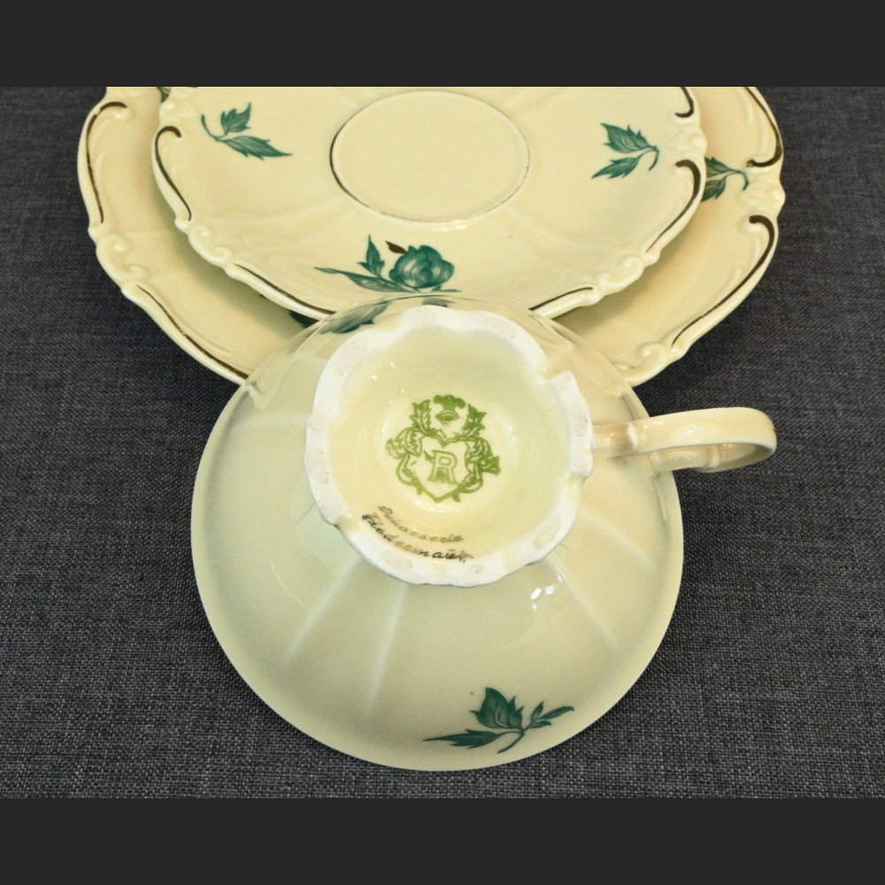 Filiżanka śniadaniówka stare trio 