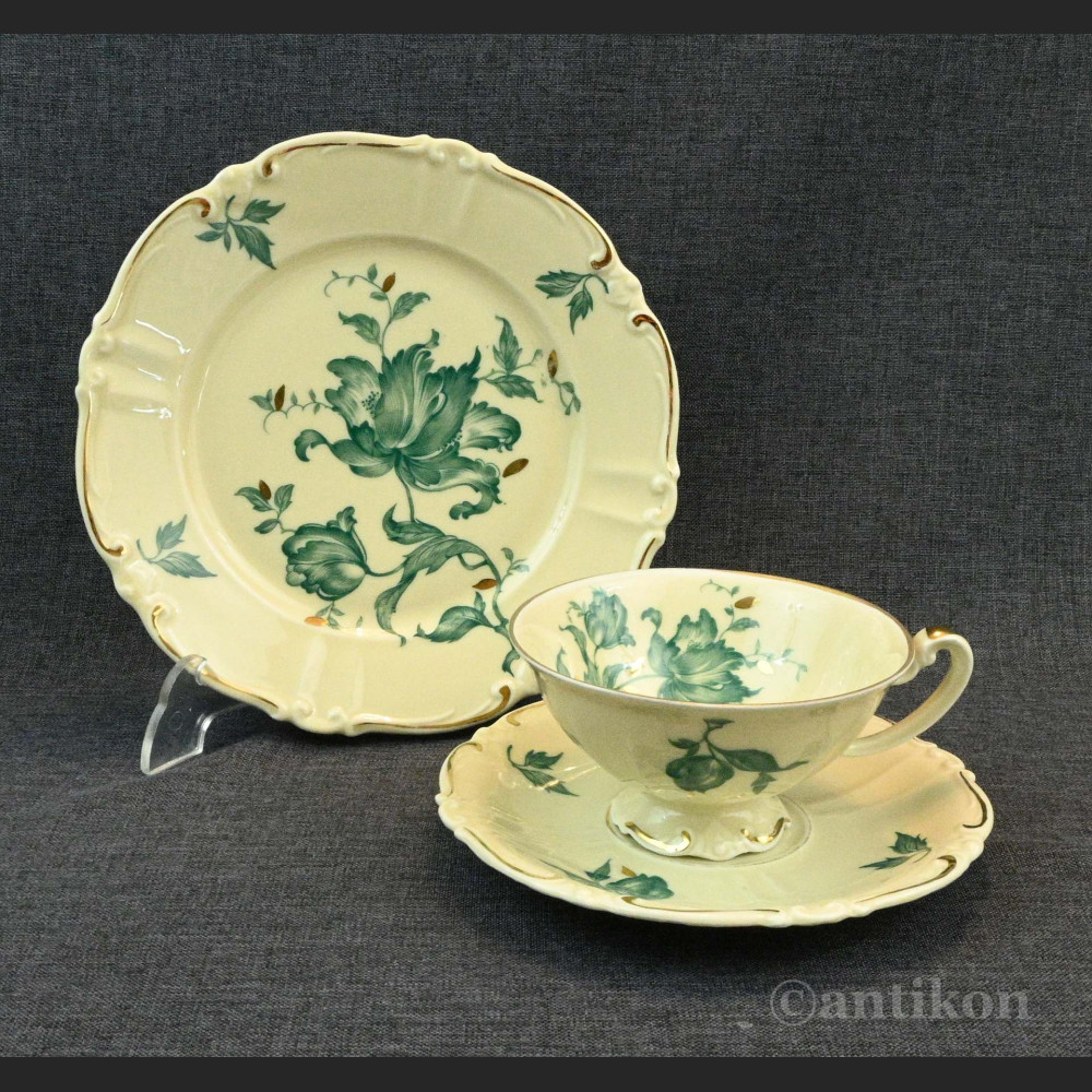 Filiżanka śniadaniówka stare trio 