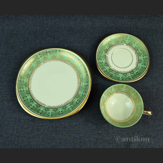 Bawarskie trio porcelanowe do kolekcji 