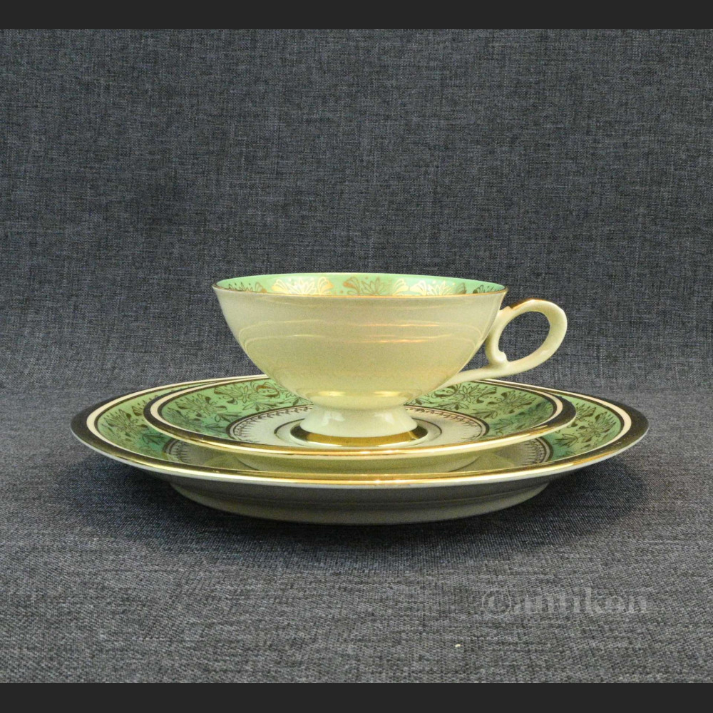 Bawarskie trio porcelanowe do kolekcji 