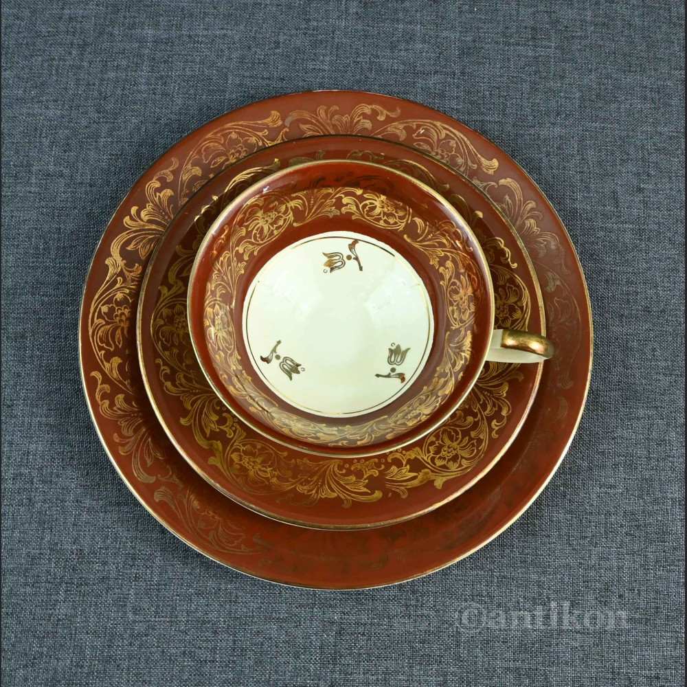 Stara luksusowa filiżanka kolekcjonerska 