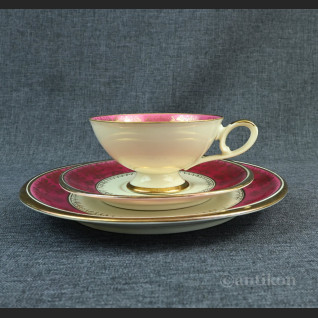 Zestaw śniadaniowy stare trio porcelanowe Zestaw śniadaniowy stare trio porcelanowe