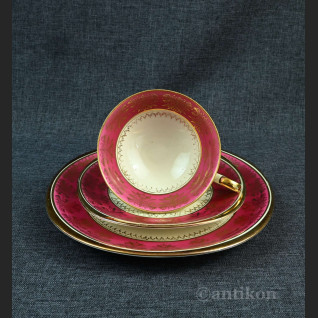 Zestaw śniadaniowy stare trio porcelanowe Zestaw śniadaniowy stare trio porcelanowe