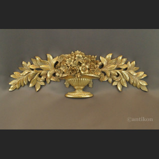 Nadproże złote kosz obfitości dekoracja