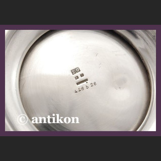 CHRISTOFLE WSPANIAŁA DUŻA CUKIERNICA KONIEC XIX W. SYGNOWANA  CHRISTOFLE WSPANIAŁA DUŻA CUKIERNICA KONIEC XIX W. SYGNOWANA