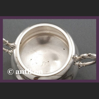 CHRISTOFLE WSPANIAŁA DUŻA CUKIERNICA KONIEC XIX W. SYGNOWANA  CHRISTOFLE WSPANIAŁA DUŻA CUKIERNICA KONIEC XIX W. SYGNOWANA