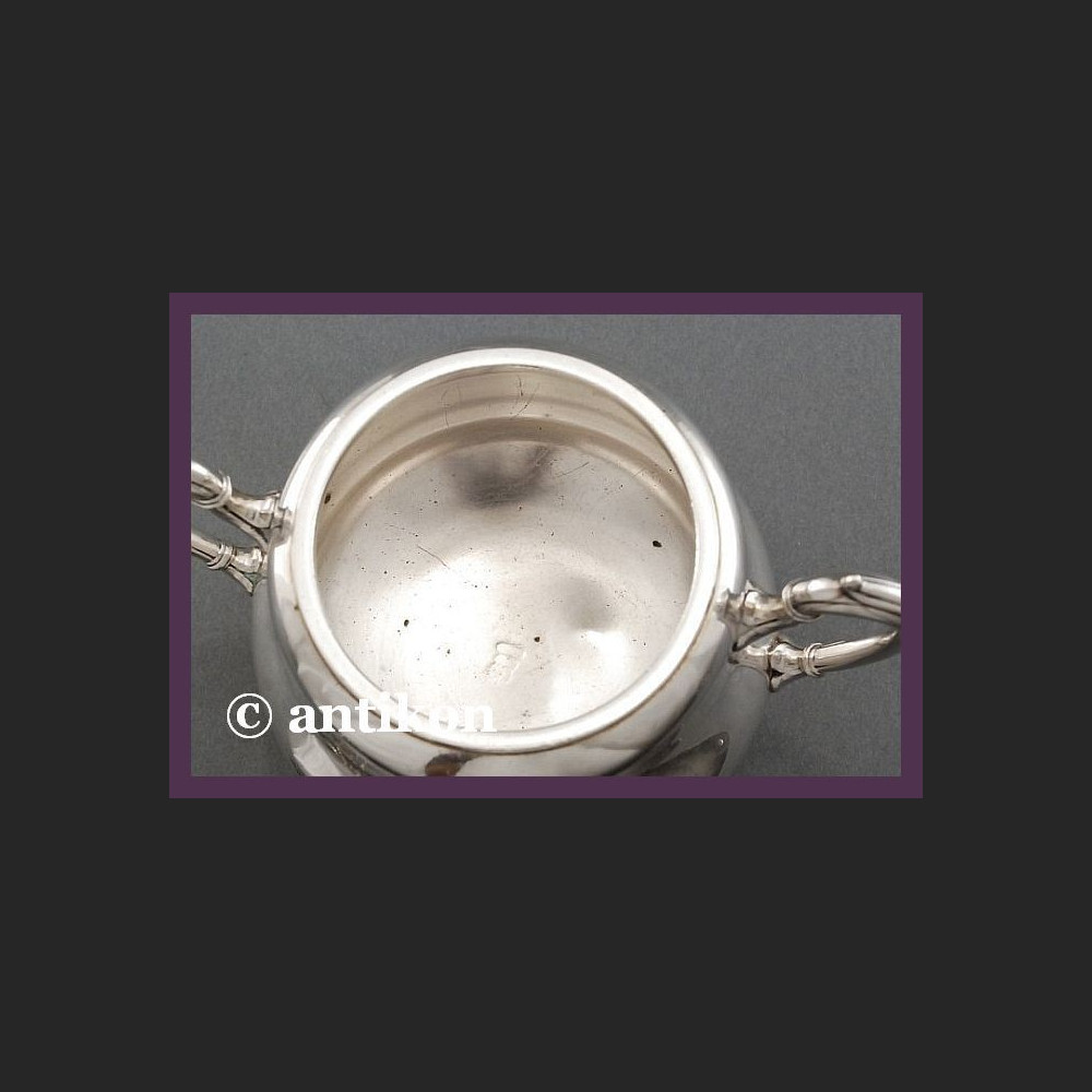 CHRISTOFLE WSPANIAŁA DUŻA CUKIERNICA KONIEC XIX W. SYGNOWANA  CHRISTOFLE WSPANIAŁA DUŻA CUKIERNICA KONIEC XIX W. SYGNOWANA