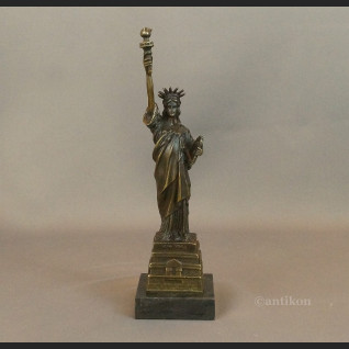 Rzeźba z brązu Statua Wolności figurka z brązu 