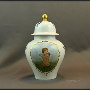 Wazon z Madonną Rosenthal ręcznie malowany Wazon z Madonną Rosenthal ręcznie malowany