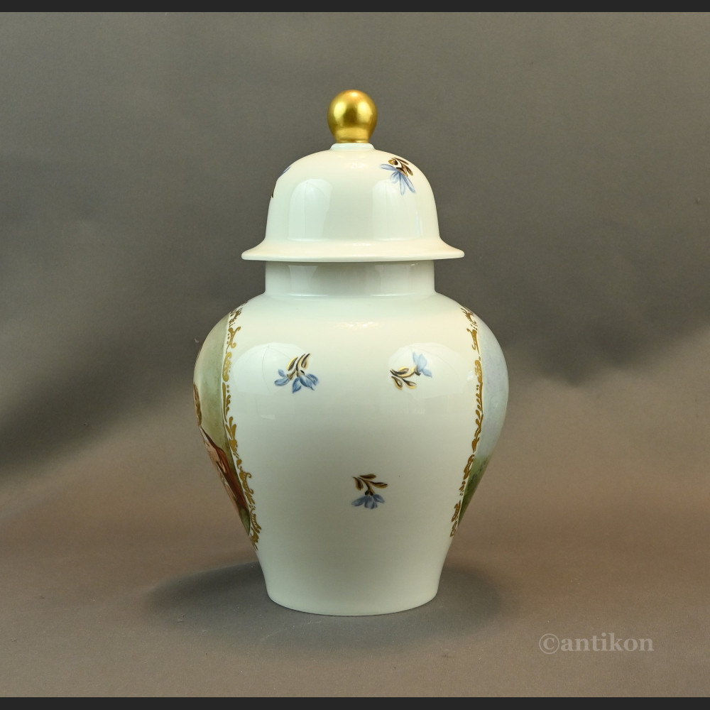 Wazon z Madonną Rosenthal ręcznie malowany Wazon z Madonną Rosenthal ręcznie malowany