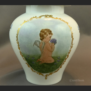 Wazon z Madonną Rosenthal ręcznie malowany Wazon z Madonną Rosenthal ręcznie malowany
