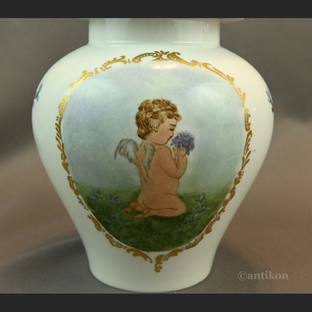 Wazon z Madonną Rosenthal ręcznie malowany Wazon z Madonną Rosenthal ręcznie malowany