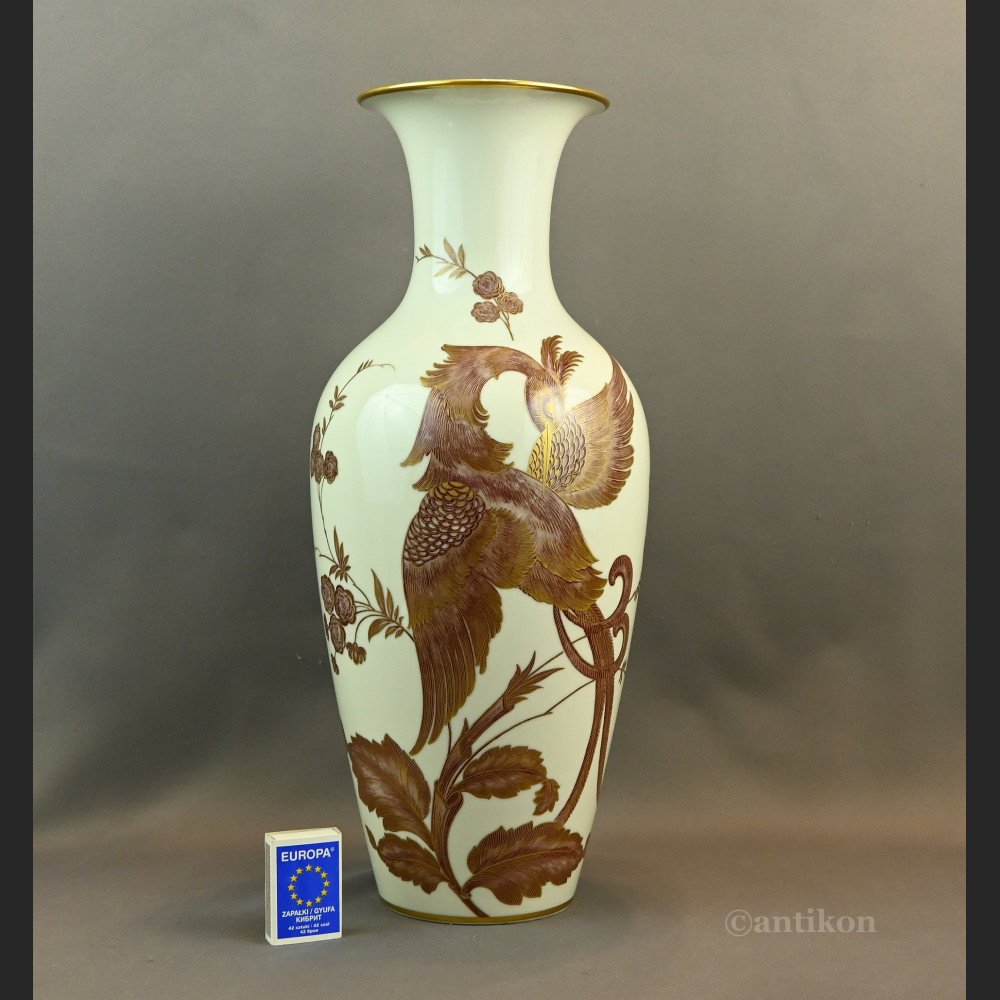 Porcelana Rosenthal wazon z feniksem 