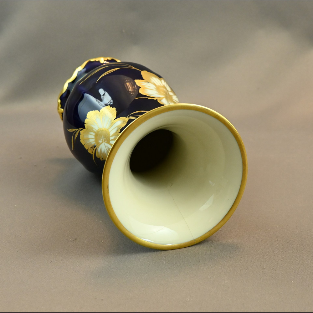 Wazon Rosenthal Pompadour granatowy 