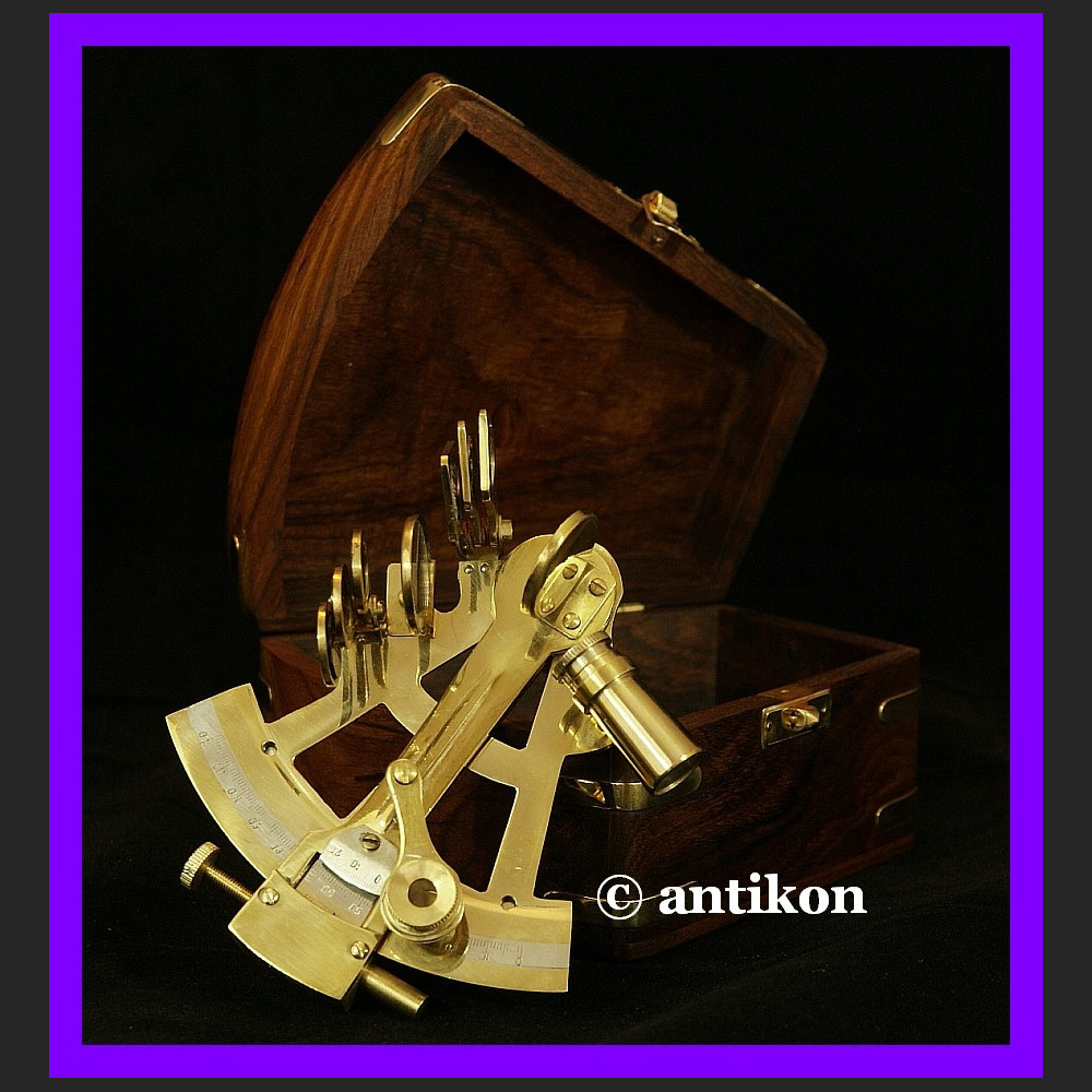 WSPANIAŁY MOSIĘŻNY SEKSTANT 