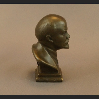 Figurka Lenina z brązu 