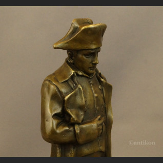 Rzeźba Napoleon figurka z brązu 