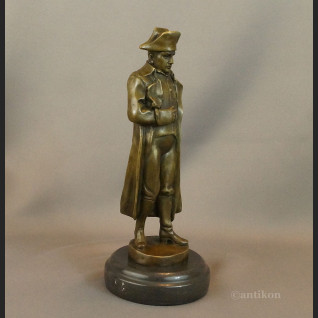 Rzeźba Napoleon figurka z brązu 