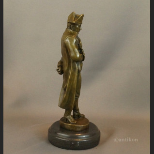 Rzeźba Napoleon figurka z brązu 