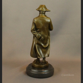 Rzeźba Napoleon figurka z brązu 