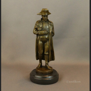 Rzeźba Napoleon figurka z brązu 