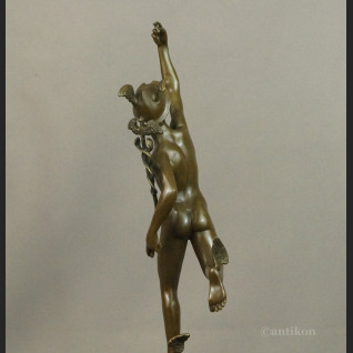 Hermes figurka na prezent z brązu  Hermes figurka na prezent z brązu