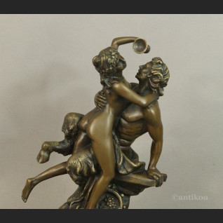 Faun i nimfa rzeźba do salonu  Faun i nimfa rzeźba do salonu