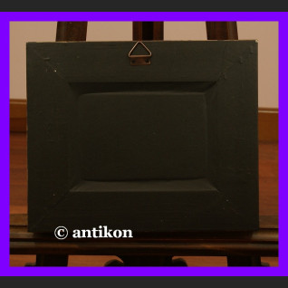 KOŚCIÓŁEK ŚLICZNY OBRAZ OLEJ DESKA CUDO RAMA