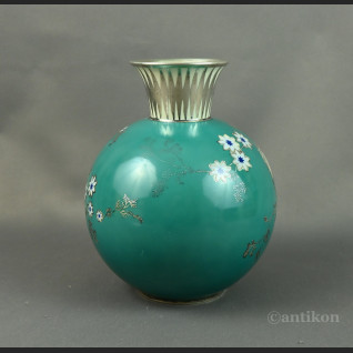 Wazon Rosenthal w srebrze antyki  Wazon Rosenthal w srebrze antyki