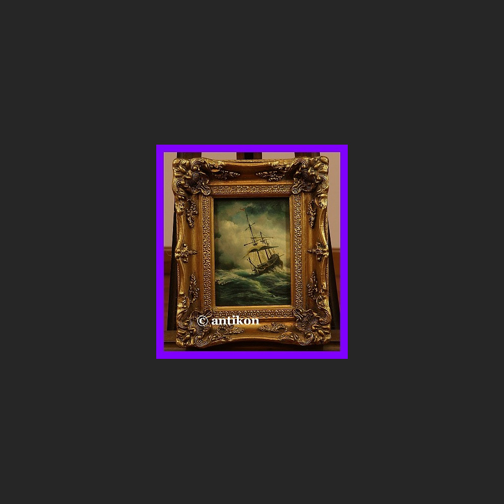 NOKTRUN OKRĘT NA MORZU CUDNY OBRAZ ZŁOCONA RAMA NOKTRUN OKRĘT NA MORZU CUDNY OBRAZ ZŁOCONA RAMA