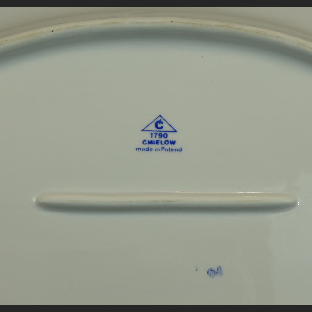 Serwis do ryb Ćmielów stara porcelana 