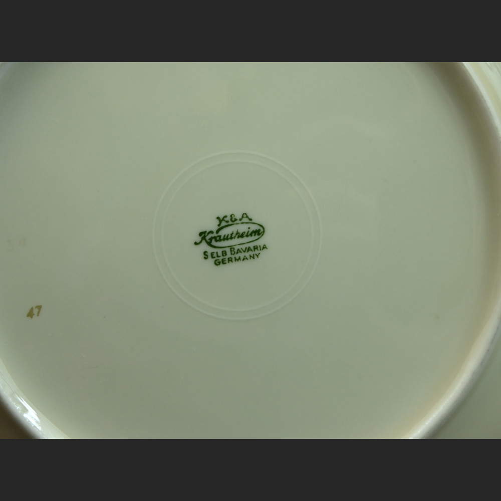 Talerze deserowe ecru Krautheim 