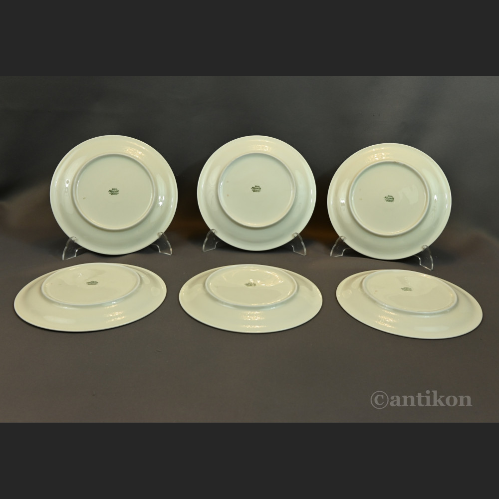 Talerze deserowe ecru Krautheim 