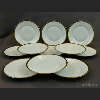 Rosenthal talerze deserowe białe 11 szt Rosenthal talerze deserowe białe 11 szt