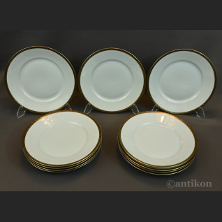 Rosenthal talerze deserowe białe 11 szt Rosenthal talerze deserowe białe 11 szt