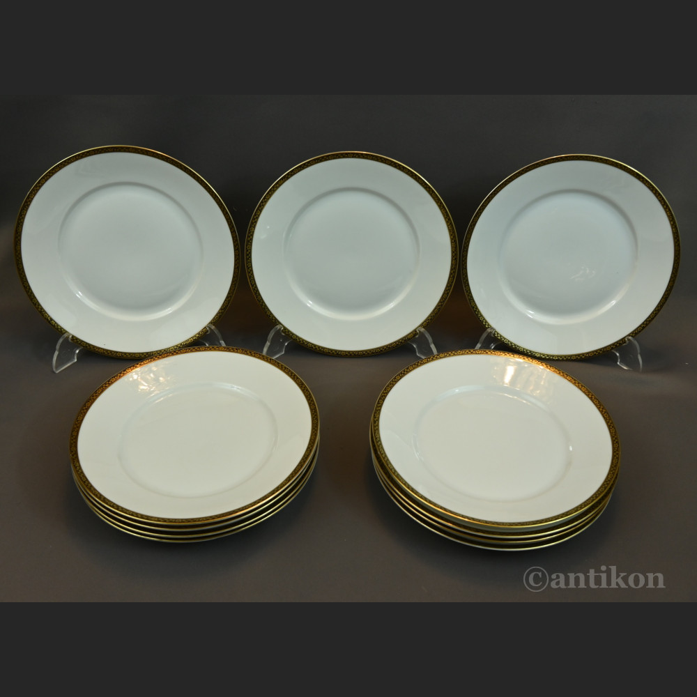 Rosenthal talerze deserowe białe 11 szt Rosenthal talerze deserowe białe 11 szt