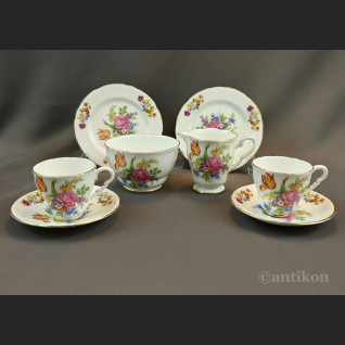 Cukierniczka i mlecznik angielska porcelana Cukierniczka i mlecznik angielska porcelana