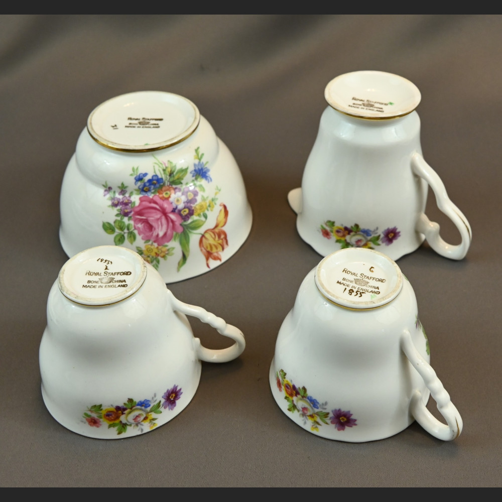 Cukierniczka i mlecznik angielska porcelana Cukierniczka i mlecznik angielska porcelana