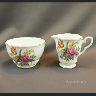 Cukierniczka i mlecznik angielska porcelana 