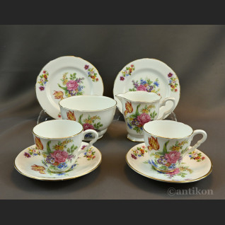 Cukierniczka i mlecznik angielska porcelana Cukierniczka i mlecznik angielska porcelana