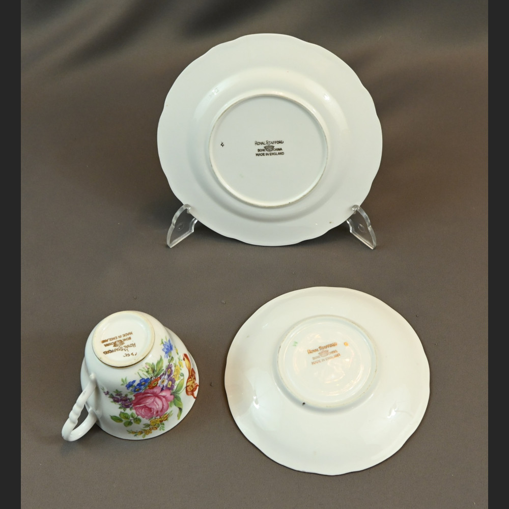 Zestaw dla dwojga romantyczna porcelana 