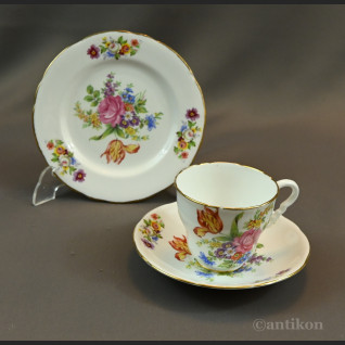 Zestaw dla dwojga romantyczna porcelana 