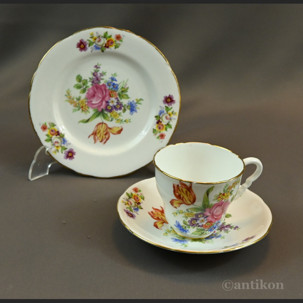 Zestaw dla dwojga romantyczna porcelana 