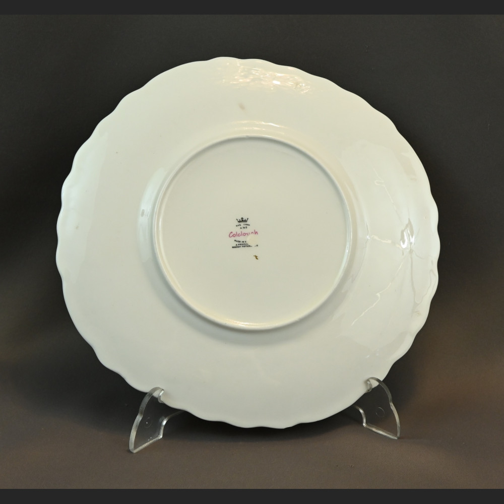 Angielska porcelana serwis do herbaty z paterą Angielska porcelana serwis do herbaty z paterą