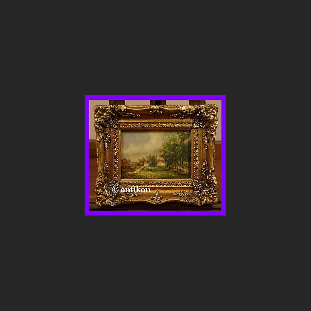 POLSKI DWÓR ŚLICZNY OBRAZ OLEJ DESKA CUDO RAMA POLSKI DWÓR ŚLICZNY OBRAZ OLEJ DESKA CUDO RAMA