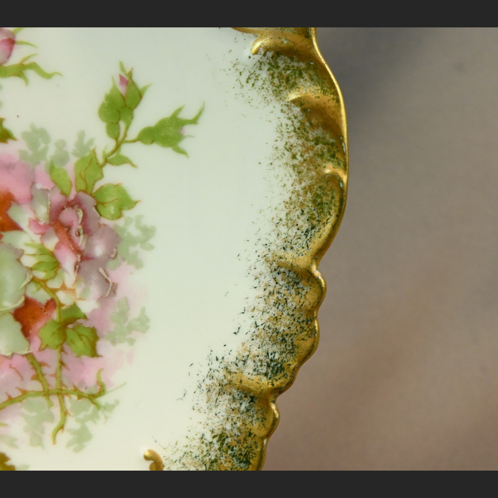 Talerze Limoges ręcznie malowane antyki  Talerze Limoges ręcznie malowane antyki