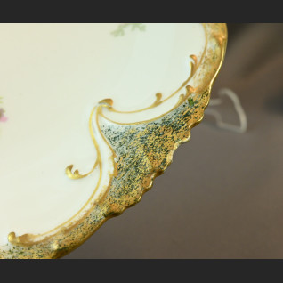 Talerze Limoges ręcznie malowane antyki  Talerze Limoges ręcznie malowane antyki