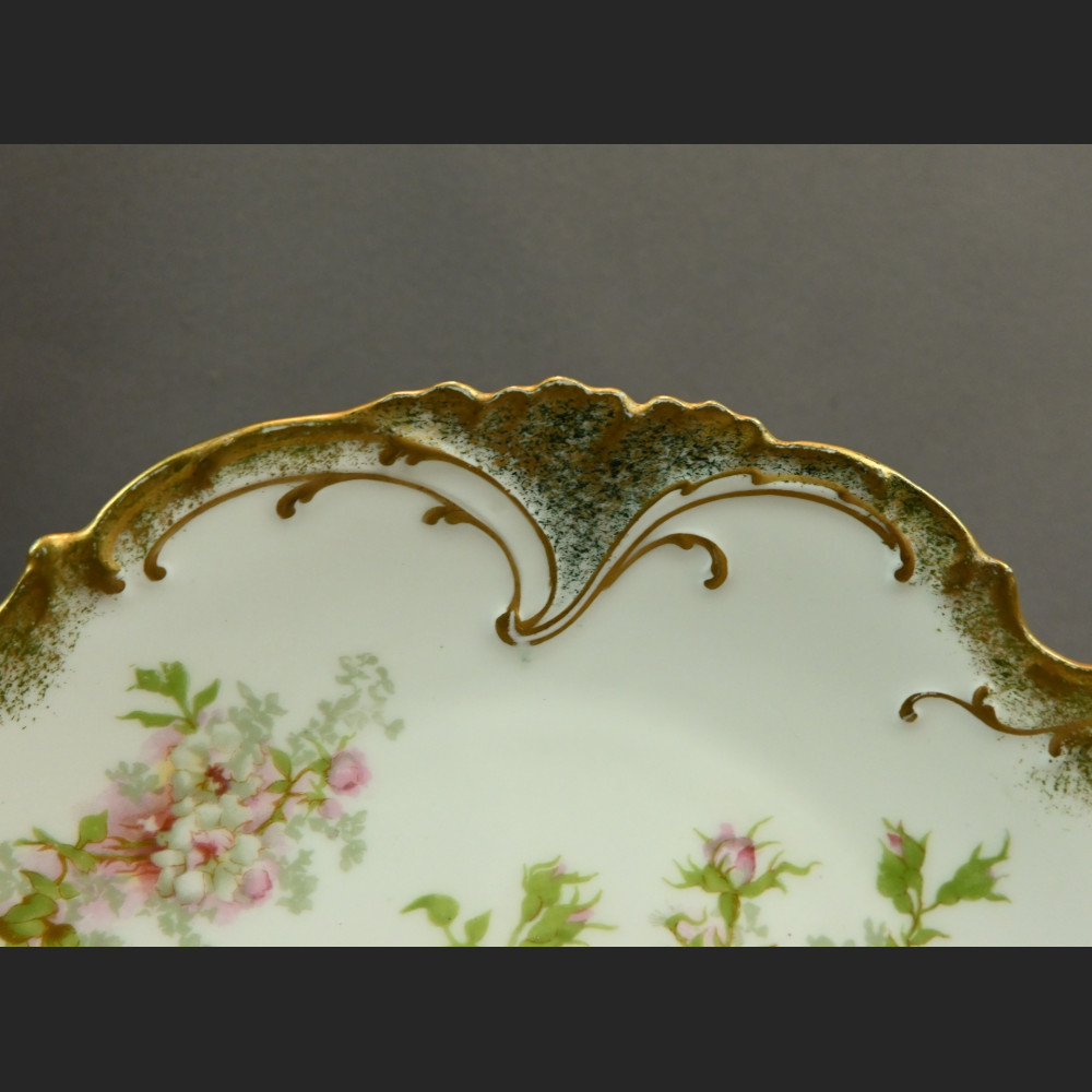 Talerze Limoges ręcznie malowane antyki  Talerze Limoges ręcznie malowane antyki