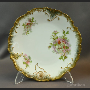 Talerze Limoges ręcznie malowane antyki  Talerze Limoges ręcznie malowane antyki